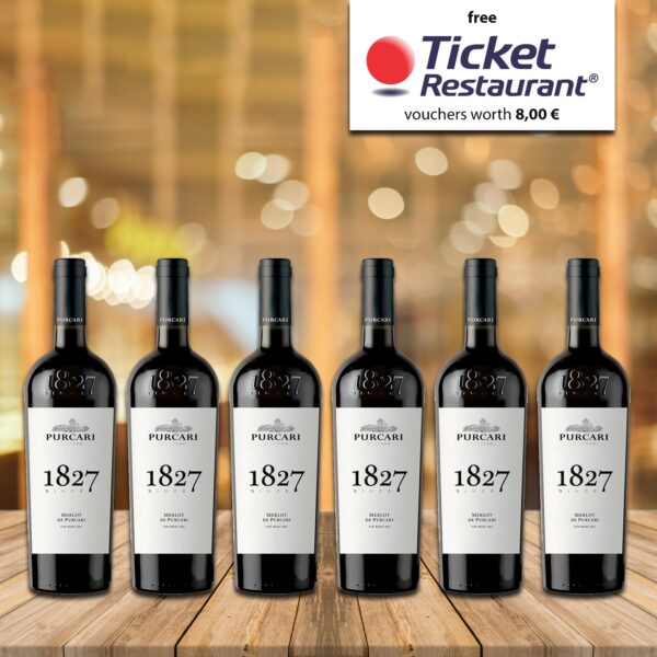 6 bottle Merlot de Purcari