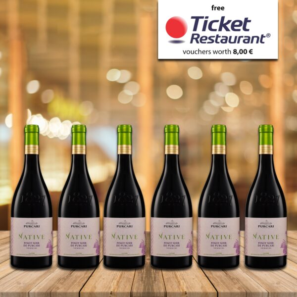 6 bottles Native Pinot Noir di Purcari