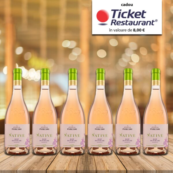 6 sticle Native Rosé de Purcari